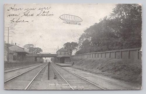 Savin hill depot railroad - depot,