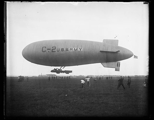 Photo army dirigible - photo:c-2, u.s.