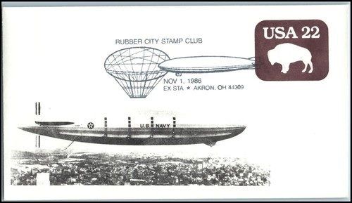 1986 rubber city stamp club - rubber,