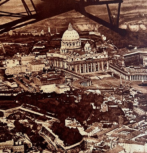 Dirigible blimp view - blimp, rome