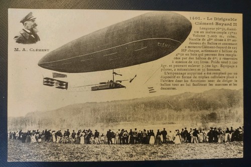 1910s dirigeable clement - le,