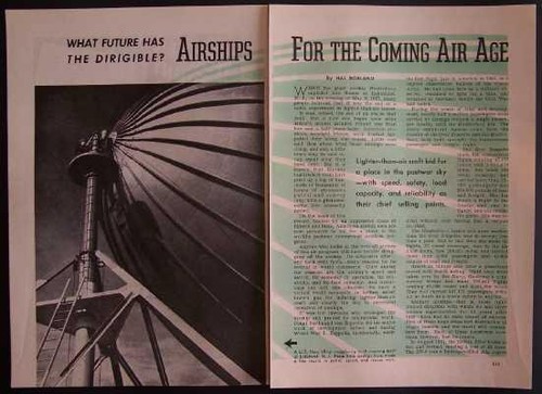 The future dirigible - the,
