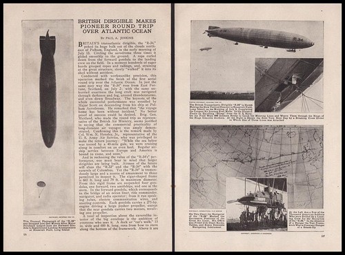 British dirigible - r-34, “british