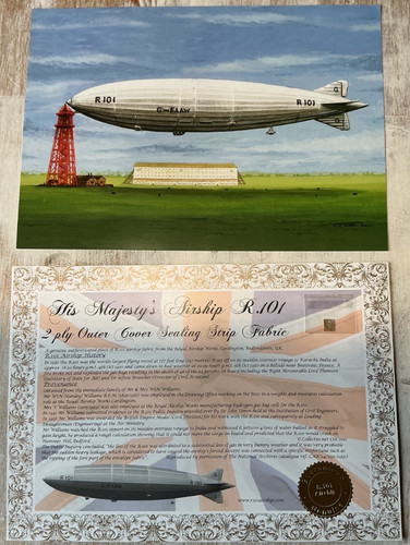 Genuine r101 airship fabric - genuine,