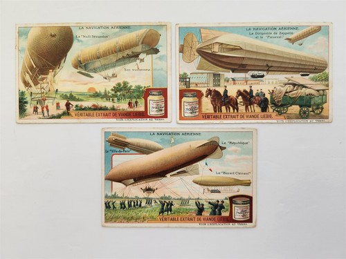 1909 antique liebig aviation - 1909,